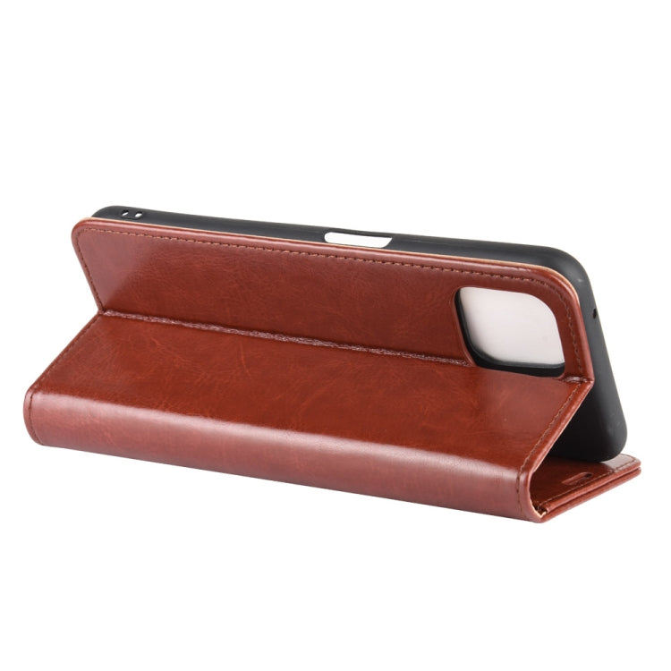 For Oppo A92s R64 Texture Single Horizontal Flip Protective Case with Holder & Card Slots & Wallet& Photo Frame, For OPPO A92s