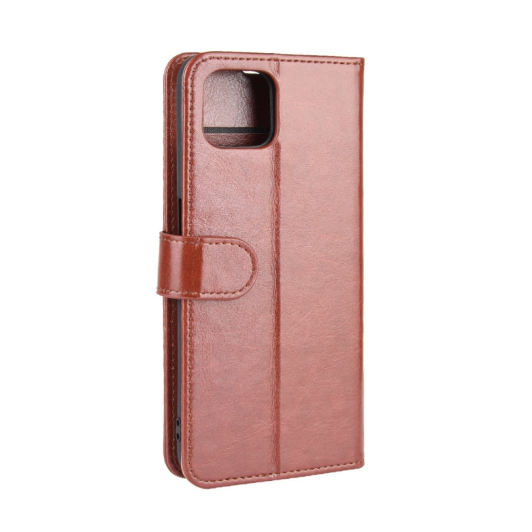 For Oppo A92s R64 Texture Single Horizontal Flip Protective Case with Holder & Card Slots & Wallet& Photo Frame, For OPPO A92s