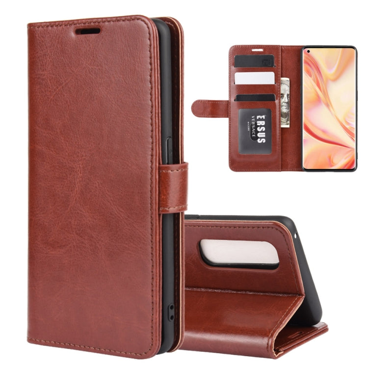 For OPPO Find X2 Pro R64 Texture Single Horizontal Flip Protective Case with Holder & Card Slots & Wallet& Photo Frame, For OPPO Find X2 Pro