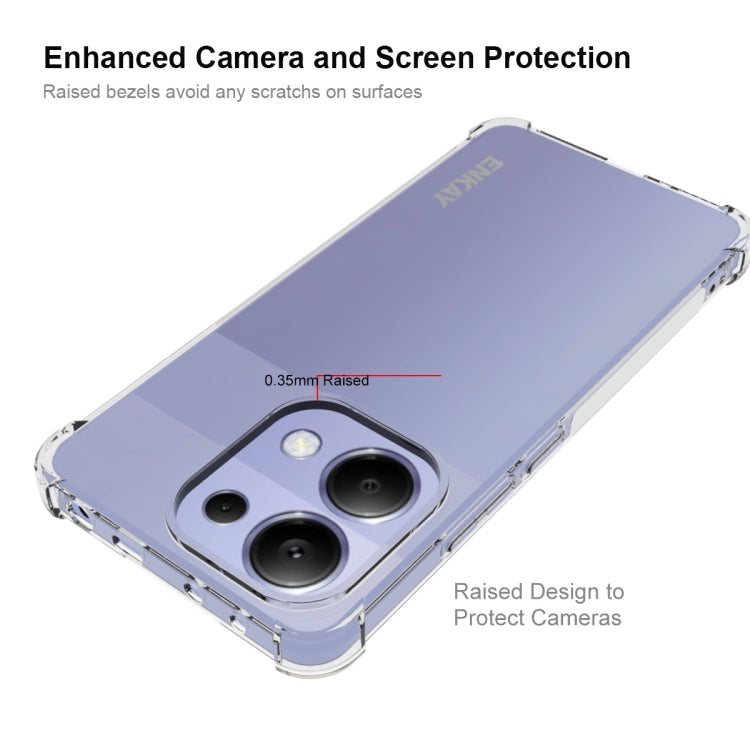 ENKAY Hat-Prince Transparent TPU Shockproof Phone Case
