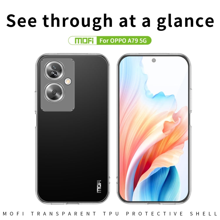 MOFI Ming Series Transparent Ultra-thin TPU Phone Case, For OPPO Find