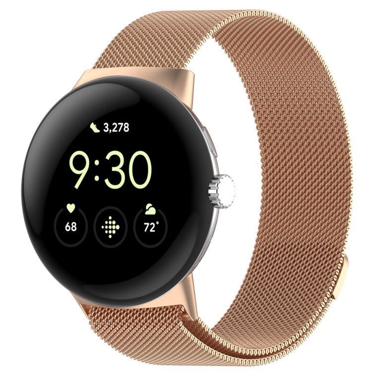 Milanese Metal Magnetic Watch Band, For Google Pixel Watch 3 45mm, For Google Pixel Watch 3 41mm