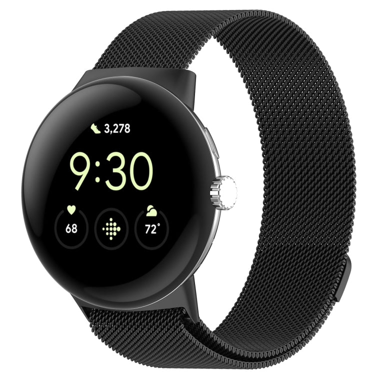 Milanese Metal Magnetic Watch Band, For Google Pixel Watch 3 45mm, For Google Pixel Watch 3 41mm