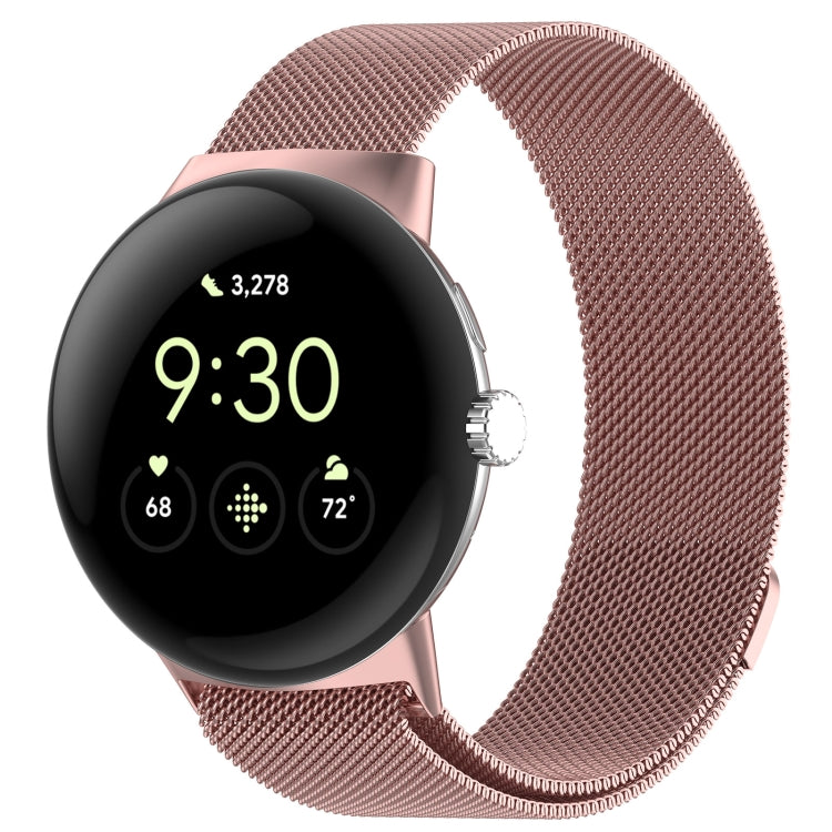 Milanese Metal Magnetic Watch Band, For Google Pixel Watch 3 45mm, For Google Pixel Watch 3 41mm