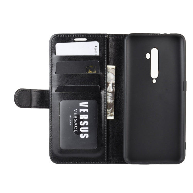 For OPPO RENO2 R64 Texture Single Fold Horizontal Flip Leather Case with Holder & Card Slots & Wallet, For OPPO RENO2