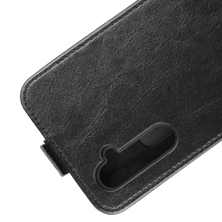 For OPPO Realme 6 R64 Texture Single Vertical Flip Leather Protective Case with Card Slots & Photo Frame, For OPPO Realme 6