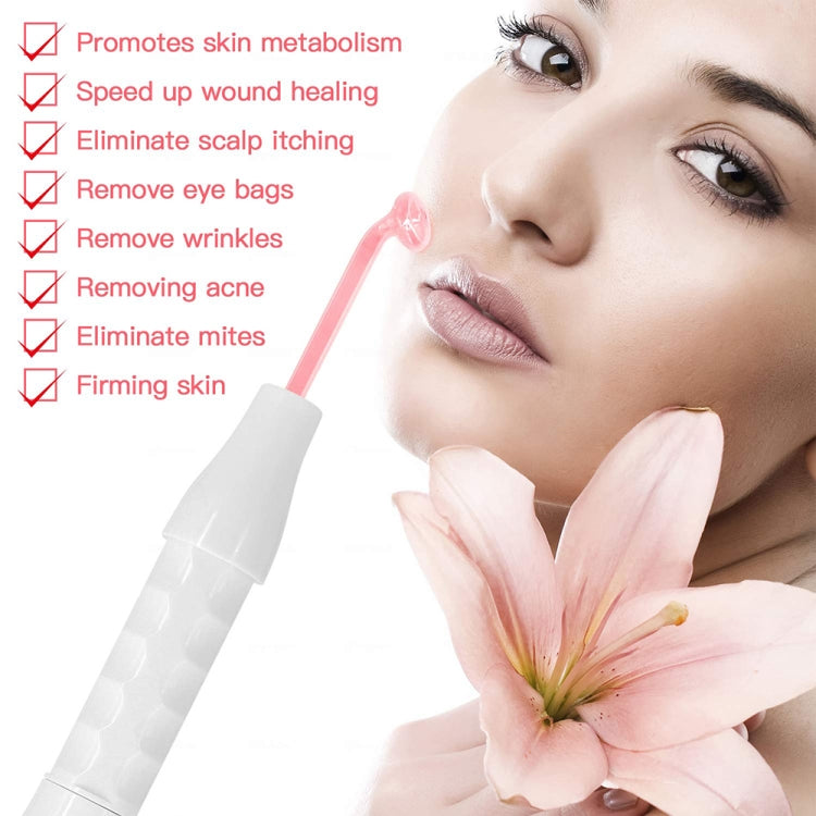10W High-Frequency Electrotherapy Instrument Beauty Instrument, With 4 Tube Purple Light