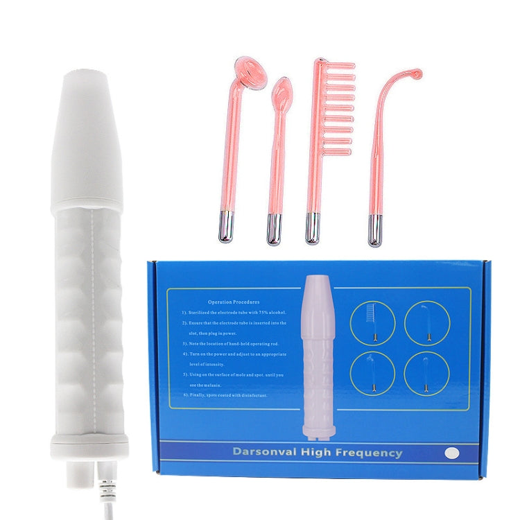 10W High-Frequency Electrotherapy Instrument Beauty Instrument, With 4 Tube Purple Light