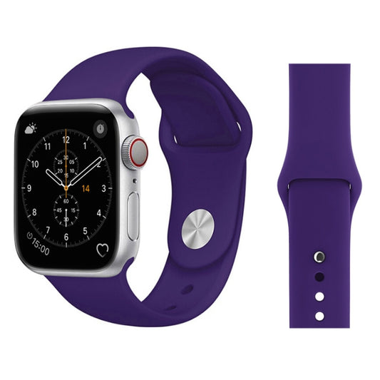 For Apple Watch Series 3 & 2 & 1 38mm Fashion Simple Style Silicone Wrist Watch Band, For 38mm