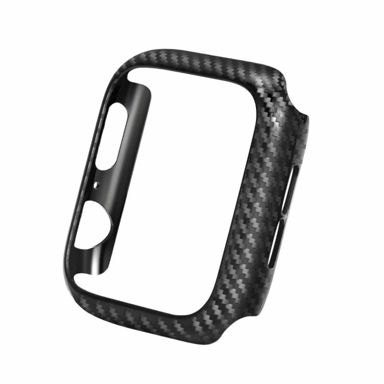 Genuine Leather Carbon Fiber Strap + Frame for Apple Watch Series 4 40mm, Apple Watch Series 4 40mm