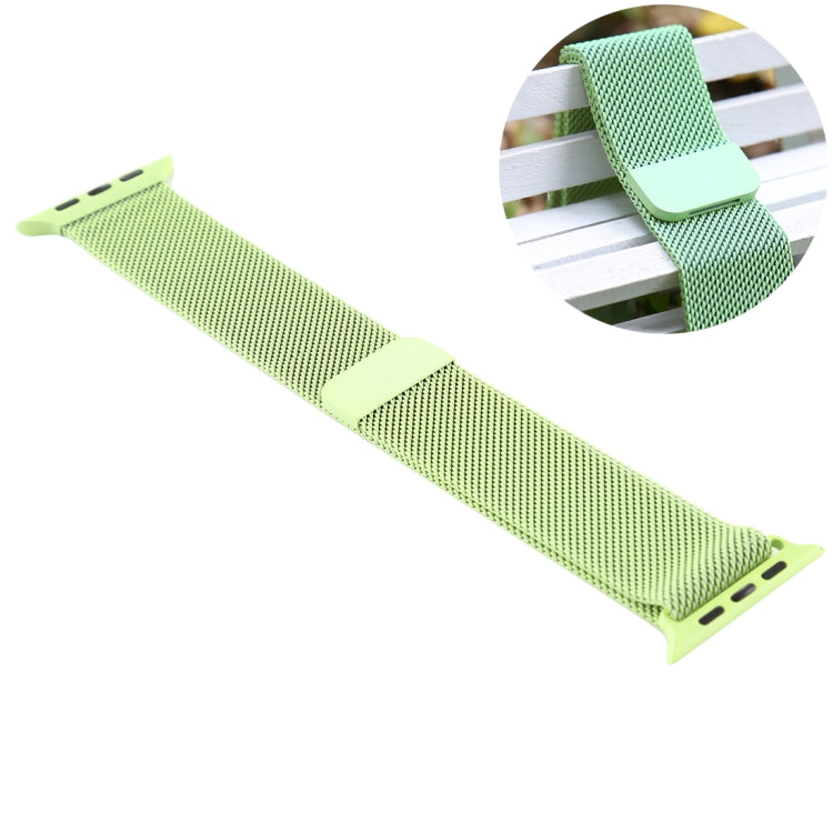 For Apple Watch Ultra 49mm&amp;Watch Ultra 2 49mm / Series 10 46mm / 9&amp;8&amp;7 45mm / SE 3&amp;SE 2&amp;6&amp;SE&amp;5&amp;4 44mm / 3&amp;2&amp;1 42mm Color-changing Magnetic Nylon Watch Band, 44mm