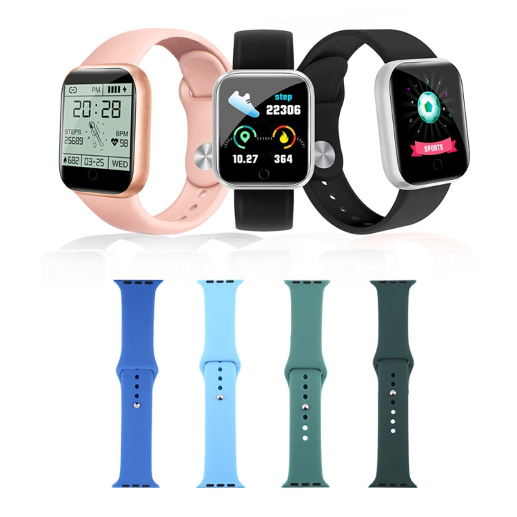 For Apple Watch Ultra 49mm&Watch Ultra 2 49mm / Series 10 46mm / 9&8&7 45mm / SE 3&SE 2&6&SE&5&4 44mm / 3&2&1 42mm Silicone Watch Band, For Apple Watch Ultra 49mm / Series 8&7 45mm / SE 2&6&SE&5&4 44mm / 3&2&1 42mm