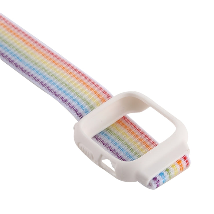 For Apple Watch Ultra 49mm&Watch Ultra 2 49mm / Series 10 46mm / 9&8&7 45mm / SE 3&SE 2&6&SE&5&4 44mm / 3&2&1 42mm Nylon Watch Band with Hook and Loop Fastener, For Apple Watch Ultra 49mm / Series 8&7 45mm / SE 2&6&SE&5&4 44mm / 3&2&1 42mm�������������...