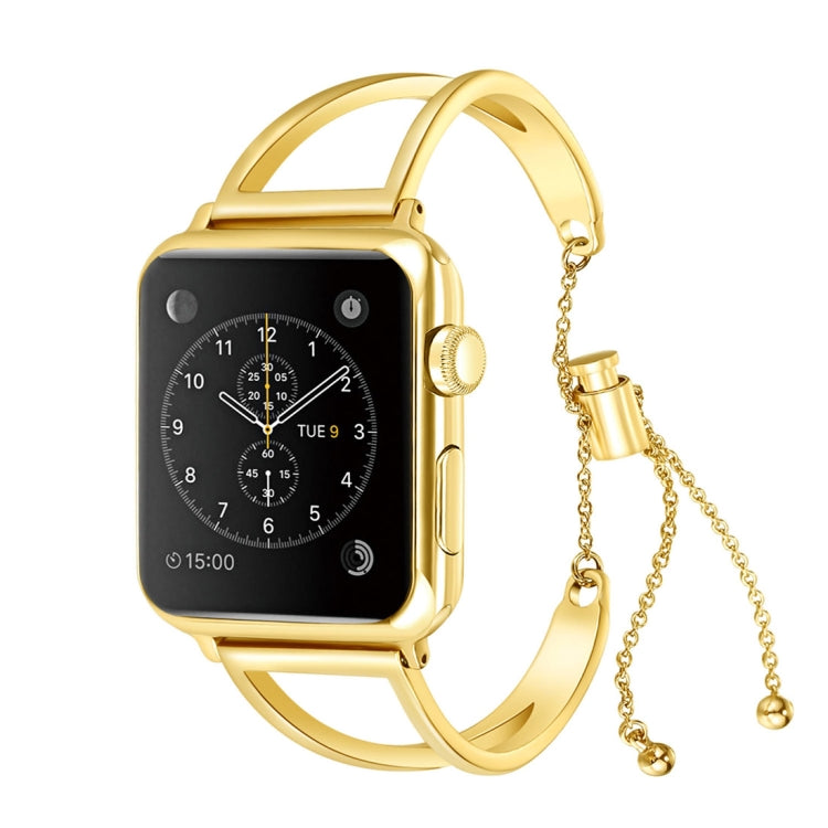 Letter V Shape Bracelet Metal Wrist Watch Band with Stainless Steel Buckle for Apple Watch Ultra 49mm&Watch Ultra 2 49mm / Series 10 46mm / 9&8&7 45mm / SE 3&SE 2&6&SE&5&4 44mm / 3&2&1 42mm, 7 45mm / 6&SE&5&4 44mm / 3&2&1 42mm