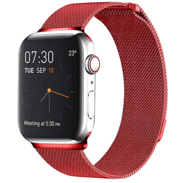 Milanese Loop Magnetic Stainless Steel Watch Band for Apple Watch Series 10 42mm / 9&8&7 41mm / SE 3&SE 2&6&SE&5&4 40mm / 3&2&1 38mm, For Apple Watch Series 8&7 41mm / SE 2&6&SE&5&4 40mm / 3&2&1 38mm