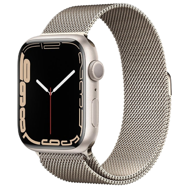 Milanese Loop Magnetic Stainless Steel Watch Band for Apple Watch Series 10 42mm / 9&8&7 41mm / SE 3&SE 2&6&SE&5&4 40mm / 3&2&1 38mm, For Apple Watch Series 8&7 41mm / SE 2&6&SE&5&4 40mm / 3&2&1 38mm