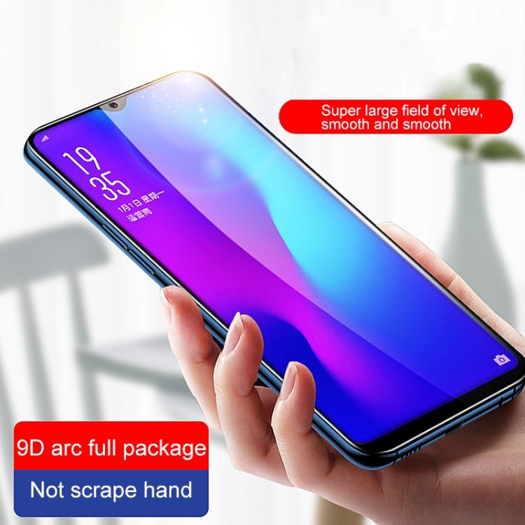 9D Full Glue Full Screen Tempered Glass Film, For OPPO A9, For OPPO Realme 3 Pro, For OPPO A1k, For OPPO F11, For OPPO F11 Pro, For Realme U1, For OPPO F9 (F9 Pro), For OPPO R15X, For OPPO Reno, For OPPO Reno 10x zoom, For OPPO Realme X Lite, For OPPO K3