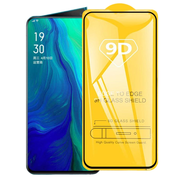 9D Full Glue Full Screen Tempered Glass Film, For OPPO A9, For OPPO Realme 3 Pro, For OPPO A1k, For OPPO F11, For OPPO F11 Pro, For Realme U1, For OPPO F9 (F9 Pro), For OPPO R15X, For OPPO Reno, For OPPO Reno 10x zoom, For OPPO Realme X Lite, For OPPO K3