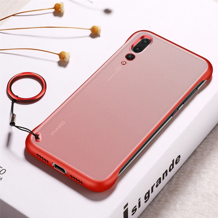 Frosted Anti-skidding TPU Protective Case with Metal Ring for, For Vivo X21, For Xiaomi Redmi K20, For Xiaomi Redmi K20 Pro, For Huawei P20, For Huawei P20 Pro, For iPhone 6, For iPhone 6 Plus, For Huawei Honor 20