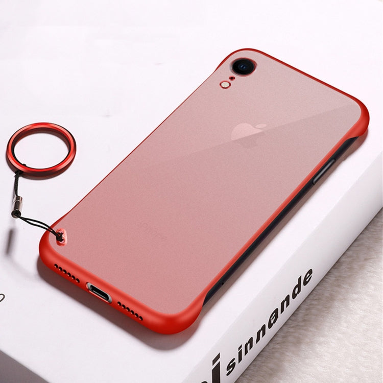 Frosted Anti-skidding TPU Protective Case with Metal Ring for, For iPhone 7 Plus / 8 Plus, For iPhone XR, For iPhone X, For iPhone XS Max, For Huawei Honor View 20, For Galaxy S10, For Galaxy S10+, For Xiaomi Mi 9