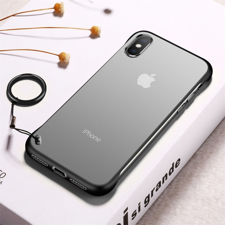 Frosted Anti-skidding TPU Protective Case with Metal Ring for, For iPhone 7 Plus / 8 Plus, For iPhone XR, For iPhone X, For iPhone XS Max, For Huawei Honor View 20, For Galaxy S10, For Galaxy S10+, For Xiaomi Mi 9