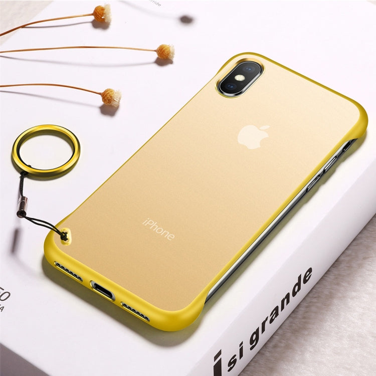 Frosted Anti-skidding TPU Protective Case with Metal Ring for, For iPhone 7 Plus / 8 Plus, For iPhone XR, For iPhone X, For iPhone XS Max, For Huawei Honor View 20, For Galaxy S10, For Galaxy S10+, For Xiaomi Mi 9