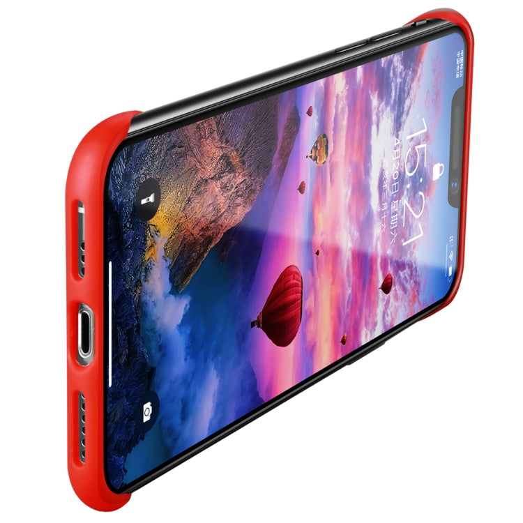 Frosted Anti-skidding TPU Protective Case with Metal Ring for, For iPhone XS Max