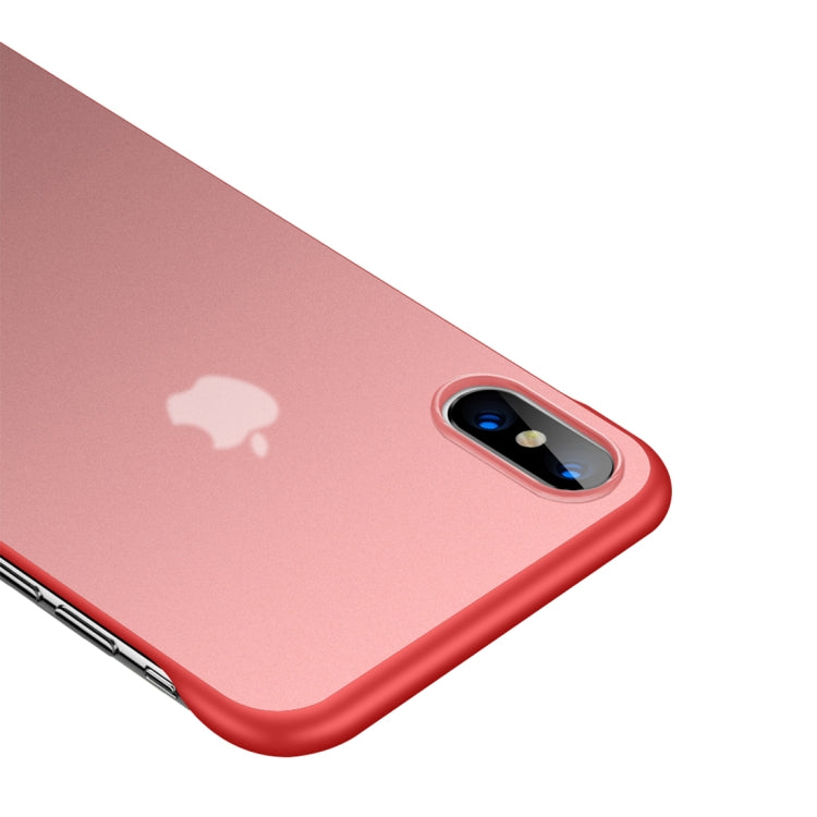 Frosted Anti-skidding TPU Protective Case with Metal Ring for, For iPhone XS Max