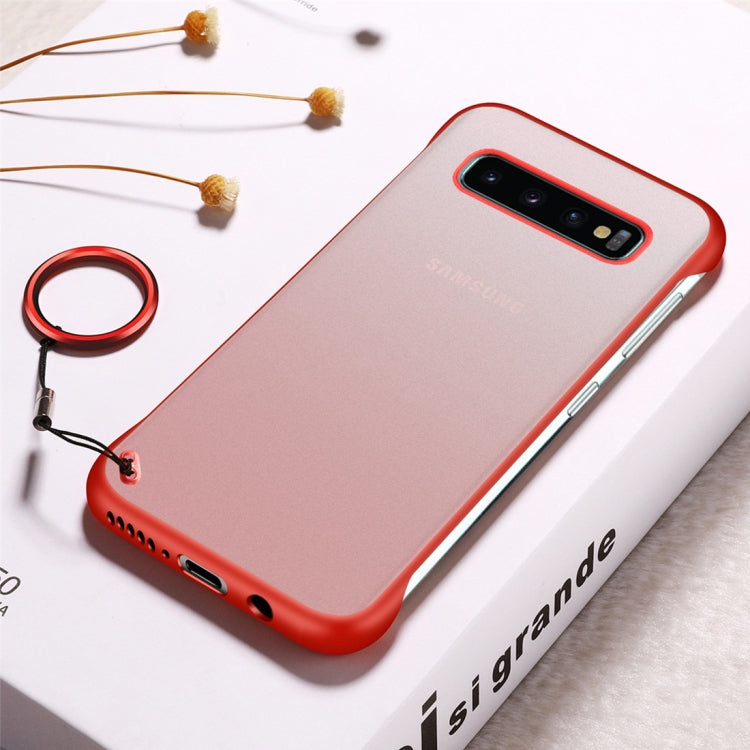 Frosted Anti-skidding TPU Protective Case with Metal Ring for, For iPhone 7 Plus / 8 Plus, For iPhone XR, For iPhone X, For iPhone XS Max, For Huawei Honor View 20, For Galaxy S10, For Galaxy S10+, For Xiaomi Mi 9