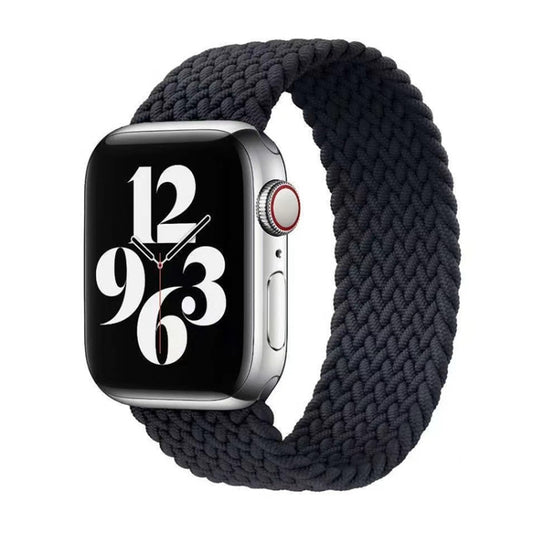 Single-turn Nylon Woven Watchband For Apple Watch Series 6 &amp; SE &amp; 5 &amp; 4 40mm / 3 &amp; 2 &amp; 1 38mm, S, M, L