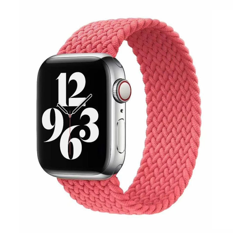 Single-turn Nylon Woven Watchband For Apple Watch Series 6 &amp; SE &amp; 5 &amp; 4 40mm / 3 &amp; 2 &amp; 1 38mm, S, M, L