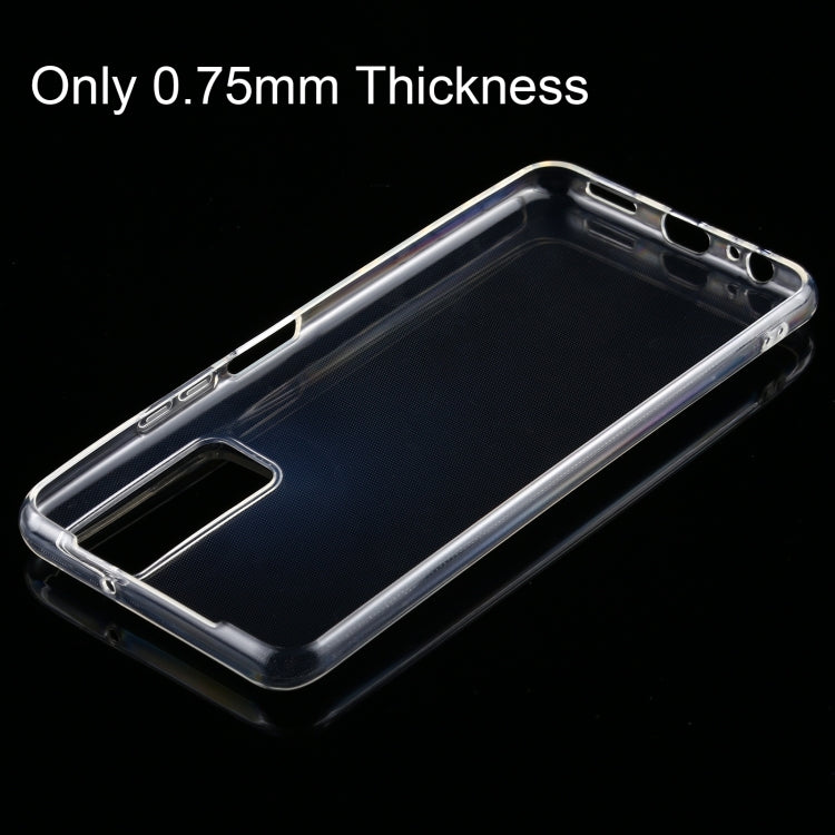 0.75mm Ultra-thin Transparent TPU Soft Protective Case, For Huawei P smart 2021, For Huawei Mate 40 Pro+