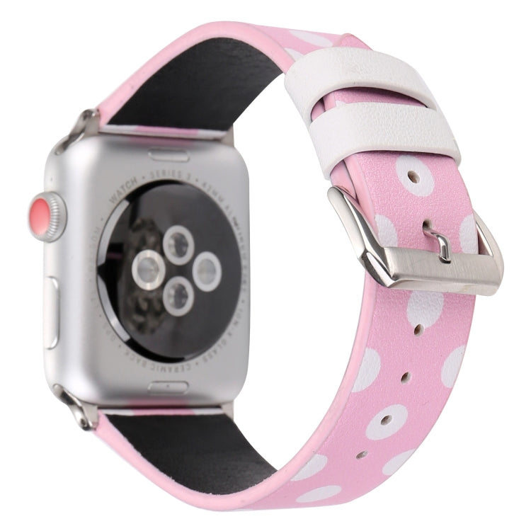 Fashion Dot Series Watchband For Apple Watch Series 6 & SE & 5 & 4 40mm / 3 & 2 & 1 38mm, For Apple Watch Series 8&7 41mm / SE 2&6&SE&5&4 40mm / 3&2&1 38mm, For Apple Watch Series 7 41mm / 6 & SE & 5 & 4 40mm / 3 & 2 & 1 38mm