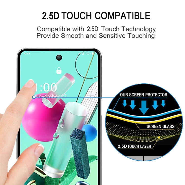 Full Glue Full Screen Tempered Glass Film, For LG K92 5G, For OPPO A53 5G / A11s, For Samsung Galaxy A02s, For Samsung Galaxy A12 / A12 Nacho / A13 5G, For vivo X50e 5G, For Xiaomi Redmi Note 9 4G, For Xiaomi Redmi Note 9 5G