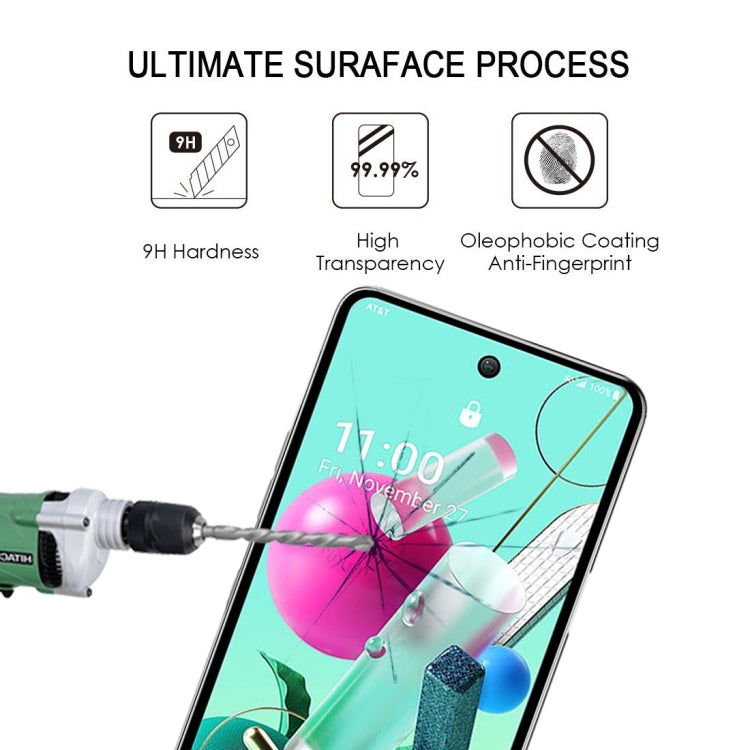 Full Glue Full Screen Tempered Glass Film, For LG K92 5G, For OPPO A53 5G / A11s, For Samsung Galaxy A02s, For Samsung Galaxy A12 / A12 Nacho / A13 5G, For vivo X50e 5G, For Xiaomi Redmi Note 9 4G, For Xiaomi Redmi Note 9 5G