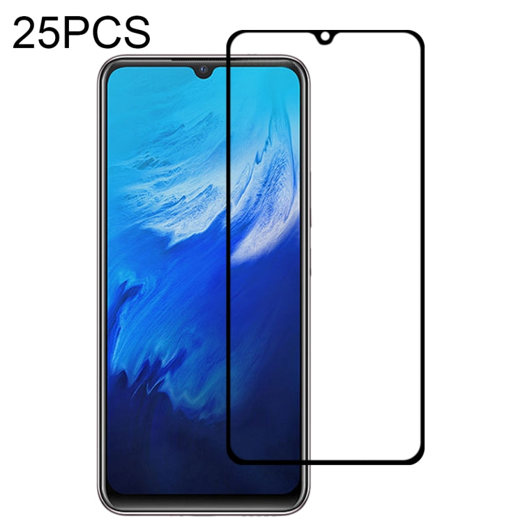 25 PCS Full Glue Full Screen Tempered Glass Film, For LG K92 5G, For OPPO A53 5G / A11s, For Samsung Galaxy A02s, For Samsung Galaxy A12 / A12 Nacho / A13 5G, For vivo X50e 5G, For Xiaomi Redmi Note 9 4G, For Xiaomi Redmi Note 9 5G