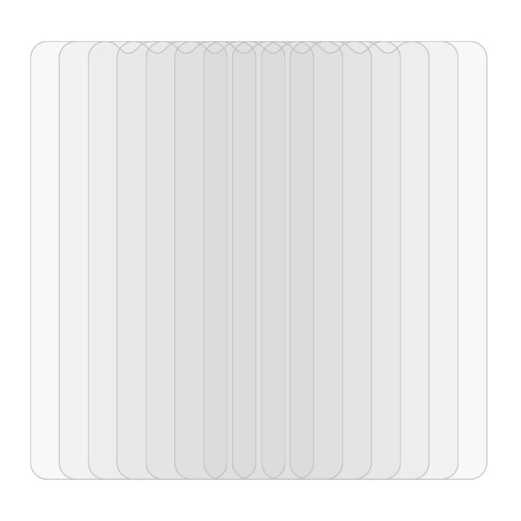 10 PCS 0.26mm 9H 2.5D Tempered Glass Film