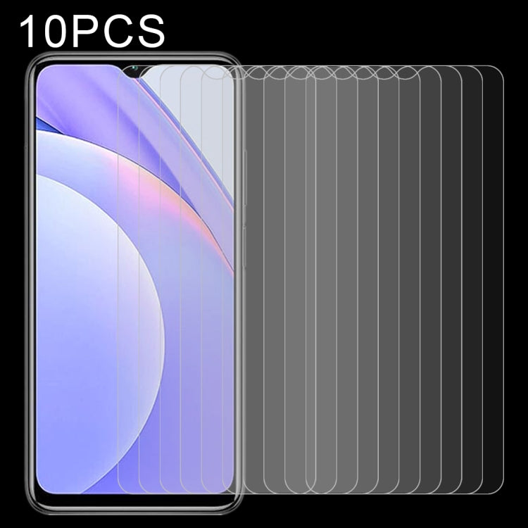 10 PCS 0.26mm 9H 2.5D Tempered Glass Film, For Samsung Galaxy A02s, For Samsung Galaxy A12 / A13 5G, For Xiaomi Redmi Note 9 4G, For Xiaomi Redmi Note 9 5G, For Xiaomi Redmi Note 9 Pro 5G, For OPPO A53 5G