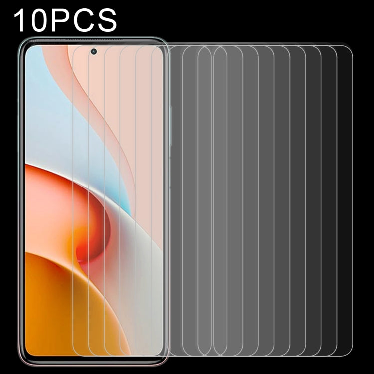 10 PCS 0.26mm 9H 2.5D Tempered Glass Film, For Samsung Galaxy A02s, For Samsung Galaxy A12 / A13 5G, For Xiaomi Redmi Note 9 4G, For Xiaomi Redmi Note 9 5G, For Xiaomi Redmi Note 9 Pro 5G, For OPPO A53 5G