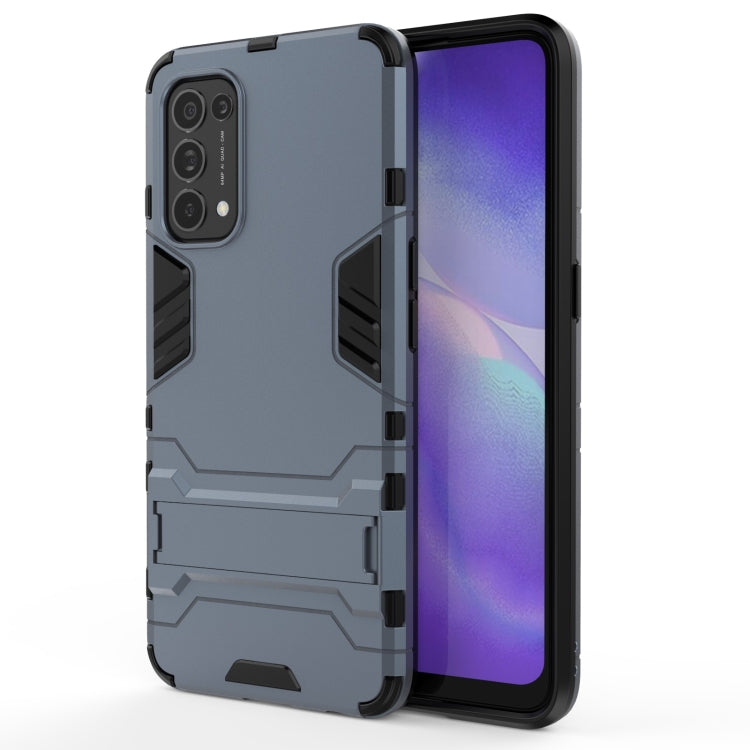 PC + TPU Shockproof Protective Case with Holder, For OnePlus 9, For OPPO Reno5, For OPPO Reno5 Pro, For OnePlus 9 Pro, For Xiaomi Redmi Note 9 4G, For Xiaomi Redmi Note 9 5G, For Xiaomi Poco M3, For Samsung Galaxy A32 5G, For Samsung Galaxy A12 5G