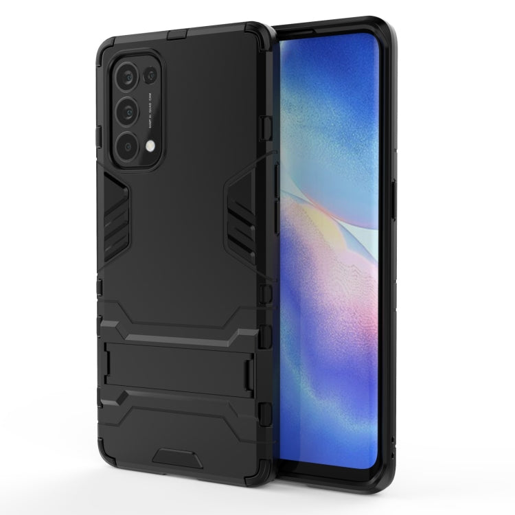 PC + TPU Shockproof Protective Case with Holder, For OnePlus 9, For OPPO Reno5, For OPPO Reno5 Pro, For OnePlus 9 Pro, For Xiaomi Redmi Note 9 4G, For Xiaomi Redmi Note 9 5G, For Xiaomi Poco M3, For Samsung Galaxy A32 5G, For Samsung Galaxy A12 5G