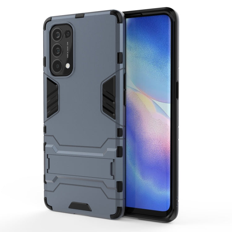 PC + TPU Shockproof Protective Case with Holder, For OnePlus 9, For OPPO Reno5, For OPPO Reno5 Pro, For OnePlus 9 Pro, For Xiaomi Redmi Note 9 4G, For Xiaomi Redmi Note 9 5G, For Xiaomi Poco M3, For Samsung Galaxy A32 5G, For Samsung Galaxy A12 5G