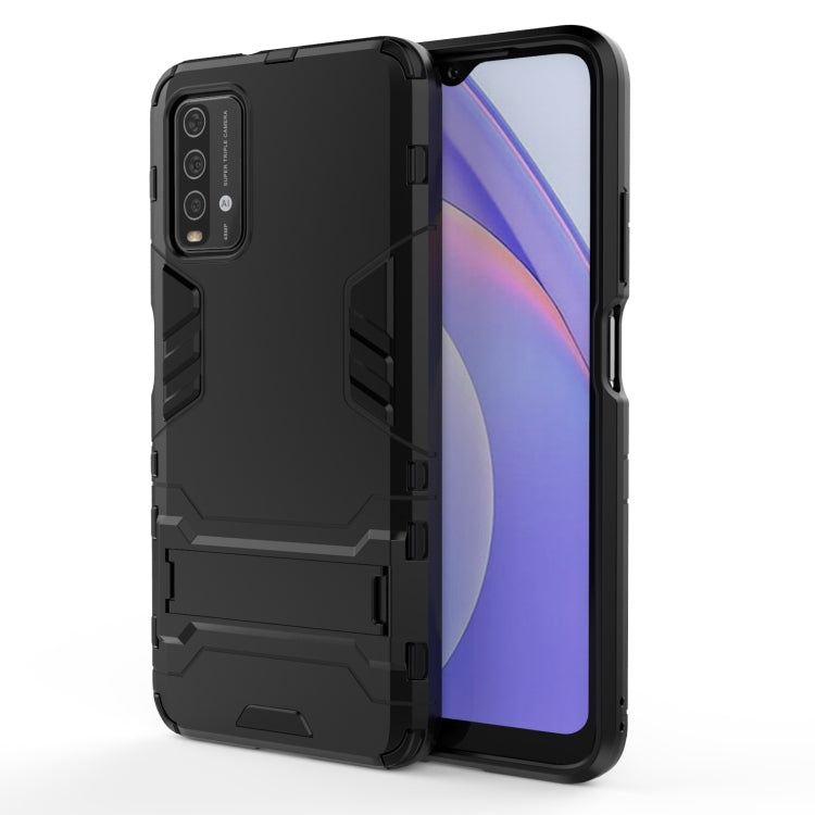 PC + TPU Shockproof Protective Case with Holder, For OnePlus 9, For OPPO Reno5, For OPPO Reno5 Pro, For OnePlus 9 Pro, For Xiaomi Redmi Note 9 4G, For Xiaomi Redmi Note 9 5G, For Xiaomi Poco M3, For Samsung Galaxy A32 5G, For Samsung Galaxy A12 5G