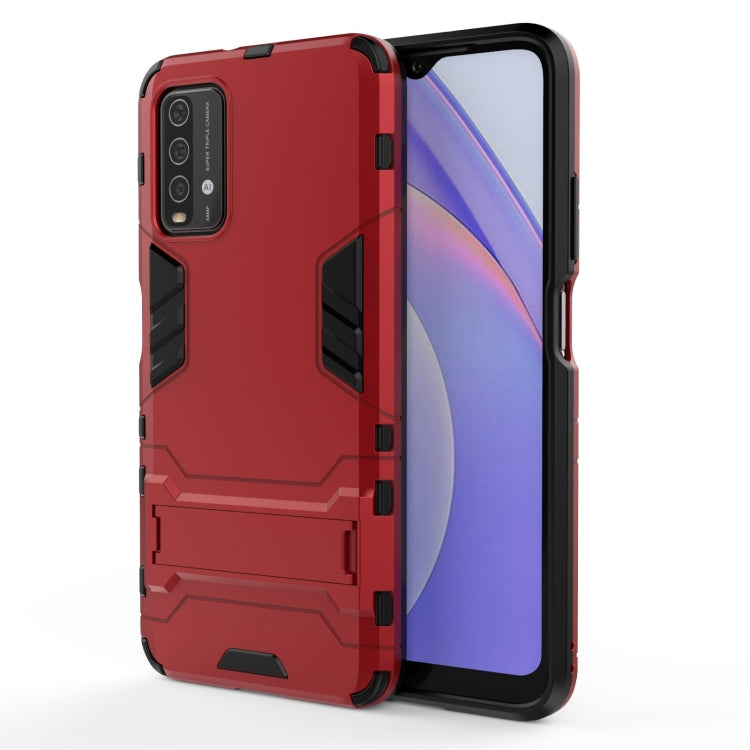 PC + TPU Shockproof Protective Case with Holder, For OnePlus 9, For OPPO Reno5, For OPPO Reno5 Pro, For OnePlus 9 Pro, For Xiaomi Redmi Note 9 4G, For Xiaomi Redmi Note 9 5G, For Xiaomi Poco M3, For Samsung Galaxy A32 5G, For Samsung Galaxy A12 5G