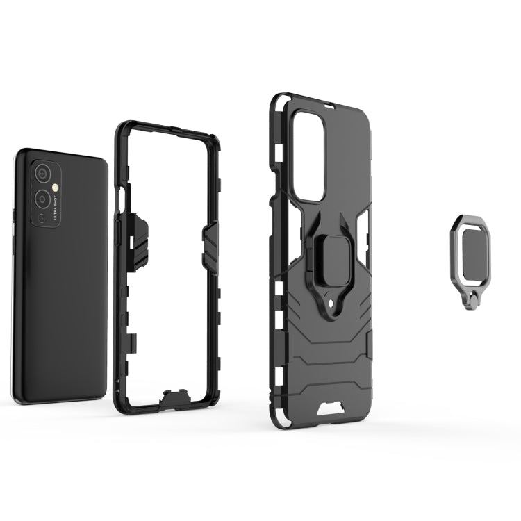PC + TPU Shockproof Protective Case with Magnetic Ring Holder