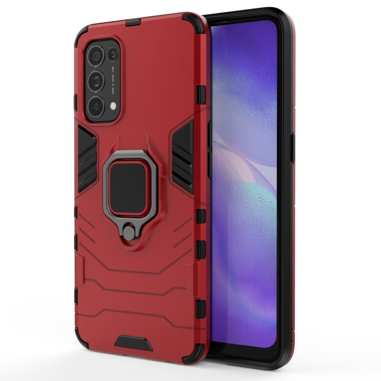 PC + TPU Shockproof Protective Case with Magnetic Ring Holder