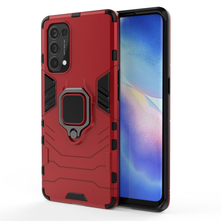 PC + TPU Shockproof Protective Case with Magnetic Ring Holder