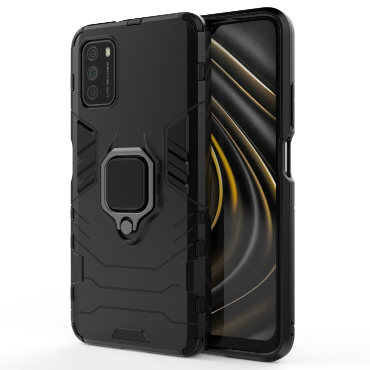 PC + TPU Shockproof Protective Case with Magnetic Ring Holder, For OnePlus 9, For OnePlus 9 Pro, For OPPO Reno5, For OPPO Reno5 Pro, For Xiaomi Redmi Note 9 4G, For Xiaomi Redmi Note 9 5G, For Xiaomi Poco M3, For Samsung Galaxy A12 5G