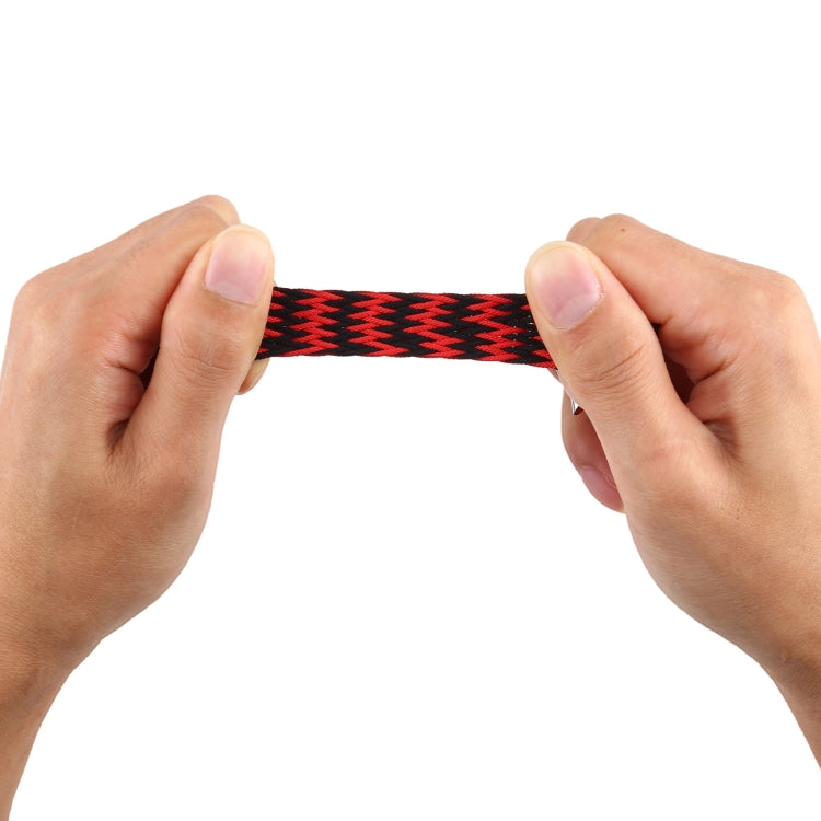 Mixed Color Nylon Braided Single Loop Replacement Watchbands For Apple Watch Series 6 &amp; SE &amp; 5 &amp; 4 40mm / 3 &amp; 2 &amp; 1 38mm, S, M, L