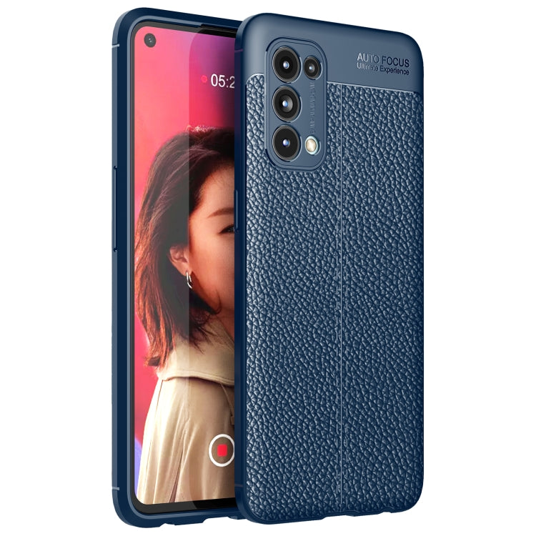 Litchi Texture TPU Shockproof Case, For OnePlus 9 Pro, For OnePlus 9, For OPPO Reno5 5G, For OPPO Reno5 Pro 5G